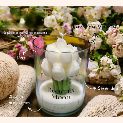 Flor de Luz – Flor Realista con Aroma + Pulsera BrillaMamá🌻💖