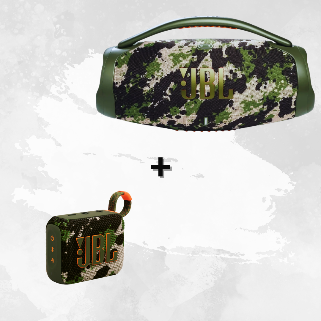 Full Boom Combo – Boombox 3 + Go 4 🎶🔥