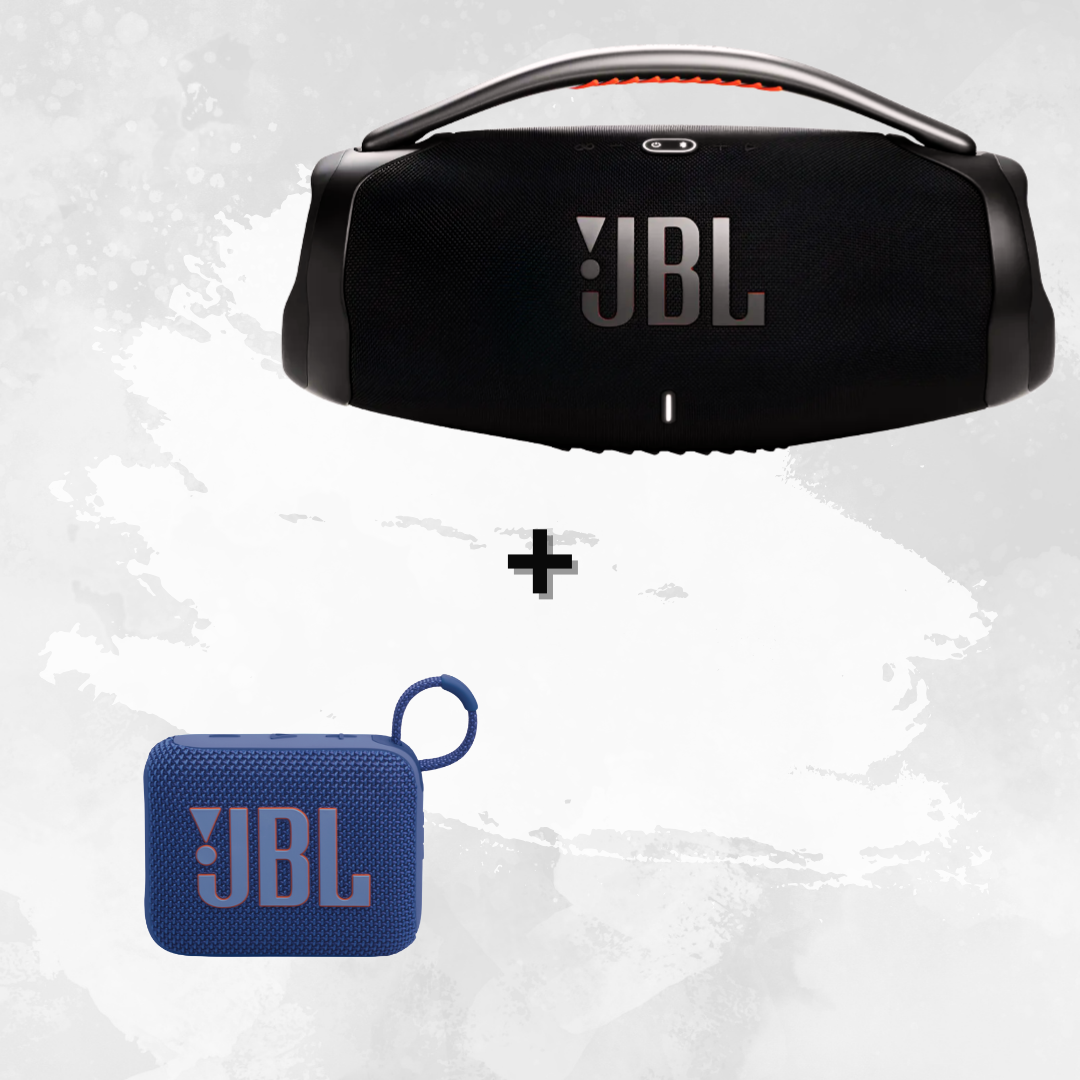 Full Boom Combo – Boombox 3 + Go 4 🎶🔥