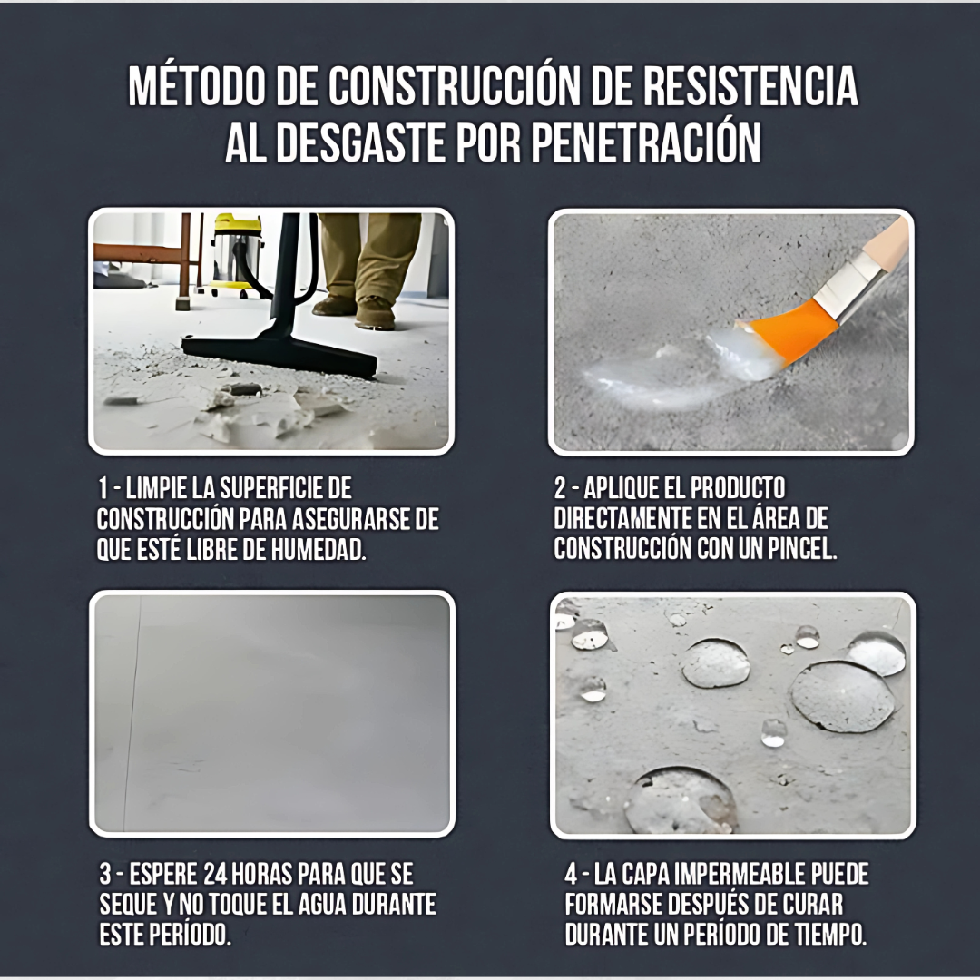 Impermeabilizante PRO Sellador Invisible 🌊🧱