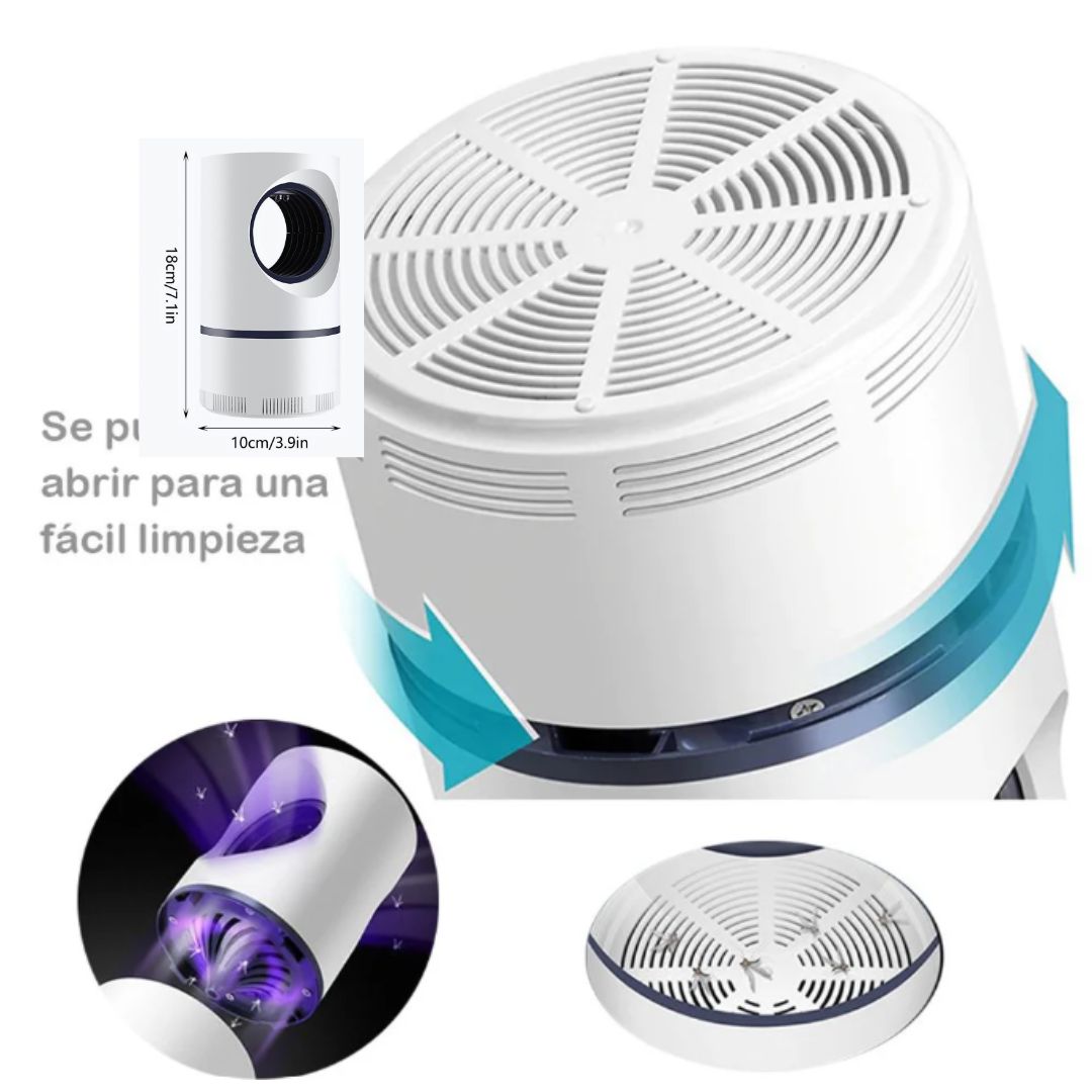 ✨ Combo Frescura Total: Ventilador LED Aromaterapia + Mata Mosquitos🚫🦟
