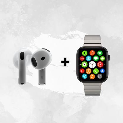 Promo Smart Life: AirPods 4 +  Smartwatch Mini 🎧⌚